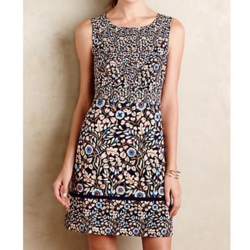 Anthropologie Maeve Brindille Sheath (Size 12P)